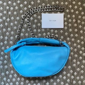 BY FAR baby crush leather bag